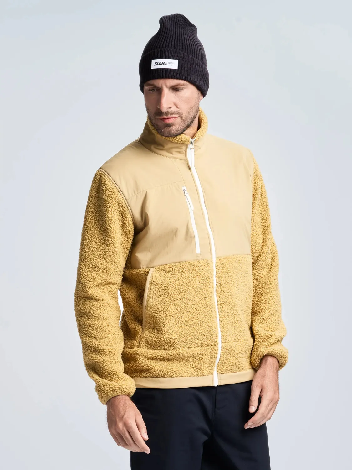 Slam Altura Knit Beanie strikkelue mørkeblå TGU ullblanding