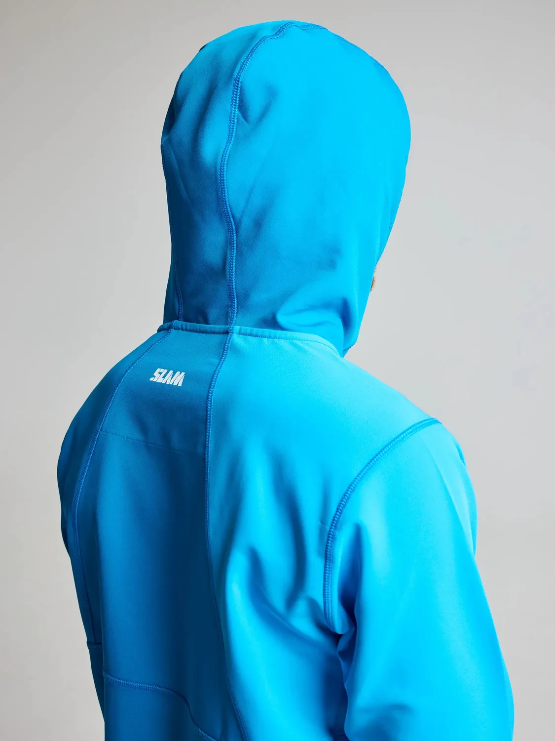 Slam Foil Tech Hoodie hettegenser mørk marineblå vindtett