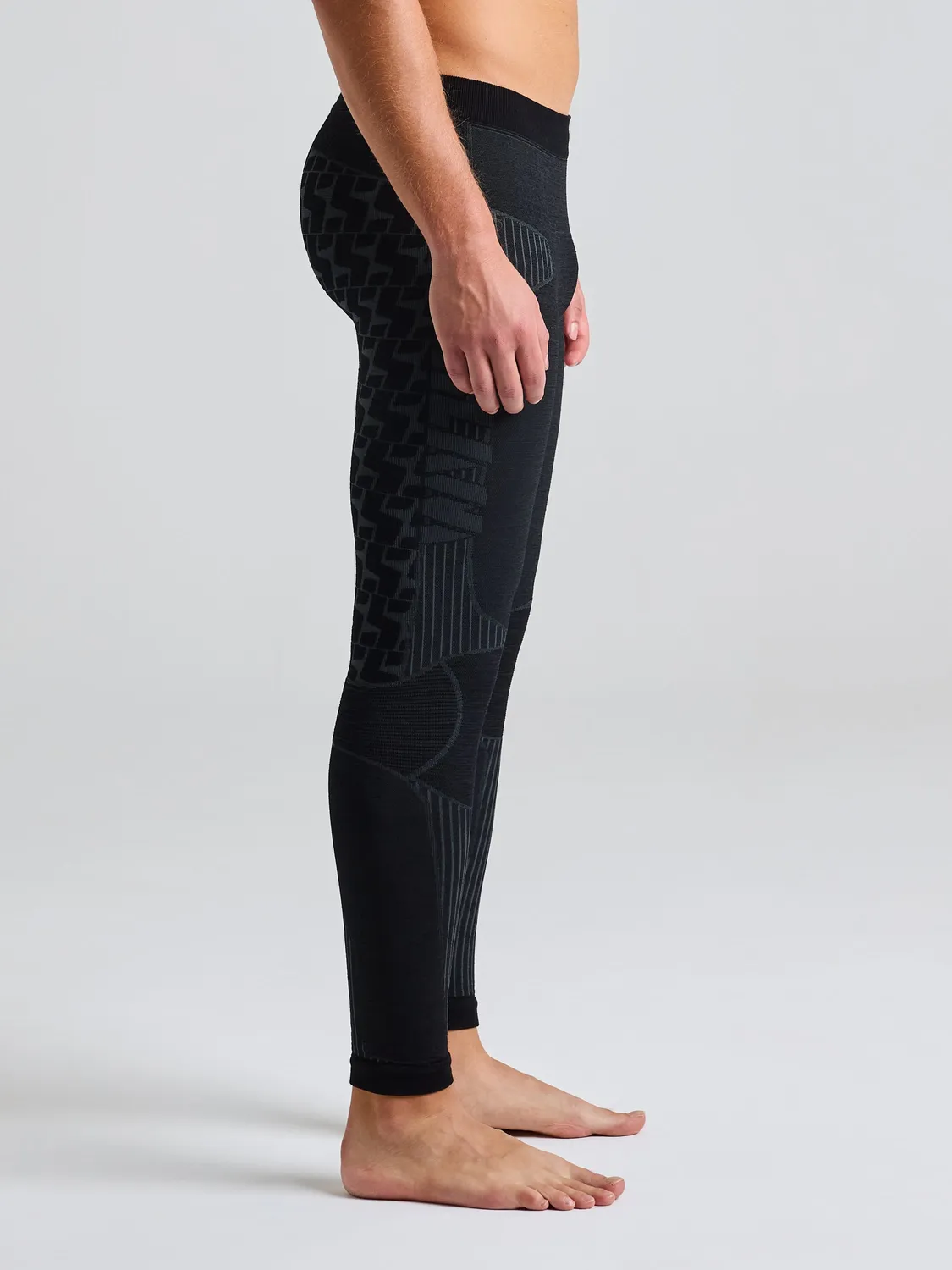 Slam PRO Seamless Merino Tight longs Black Ink XS–L merinoblanding