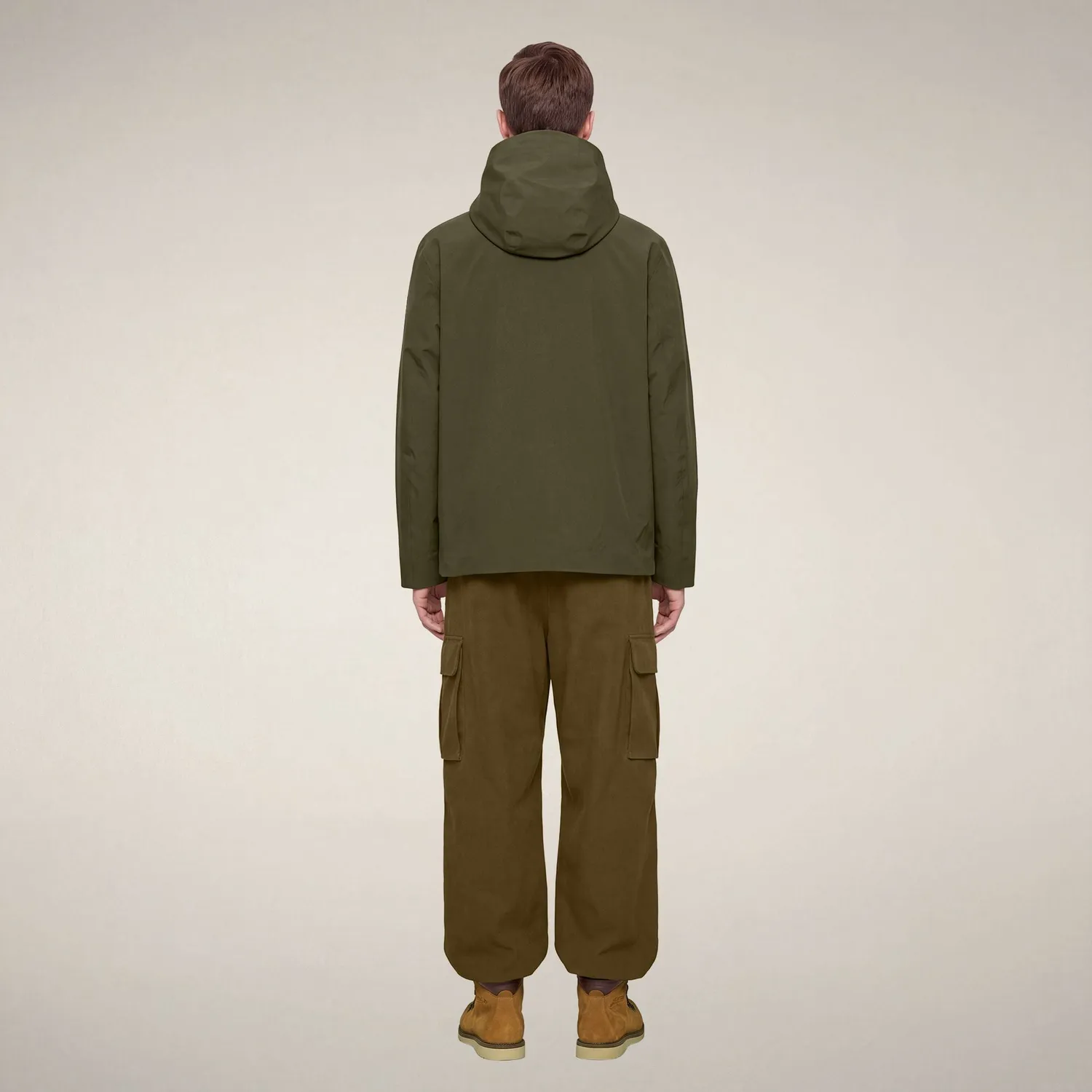 Save The Duck 5-Way Torvin Combined parka herre slangegrønn 3-i-1