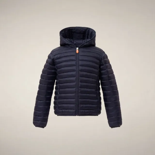 Save The Duck Dony boblejakke gutt Navy Blue hette