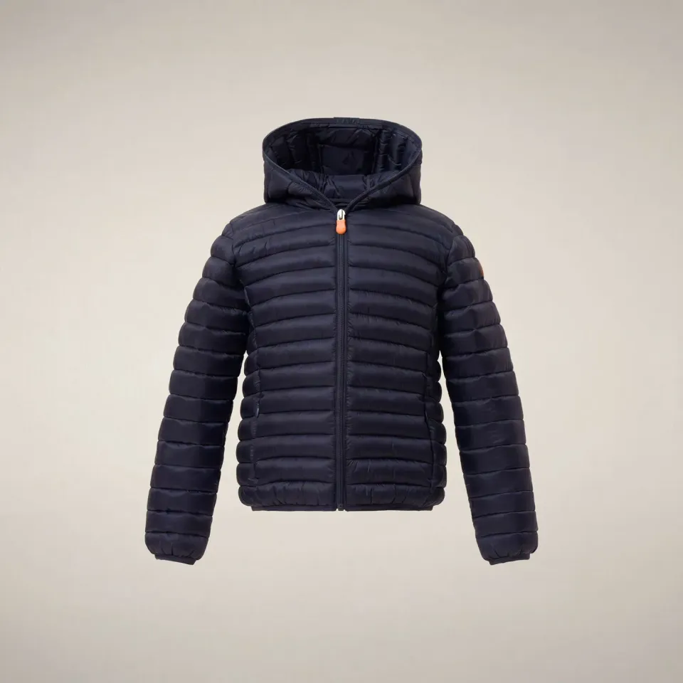 Save The Duck Dony boblejakke gutt Navy Blue hette