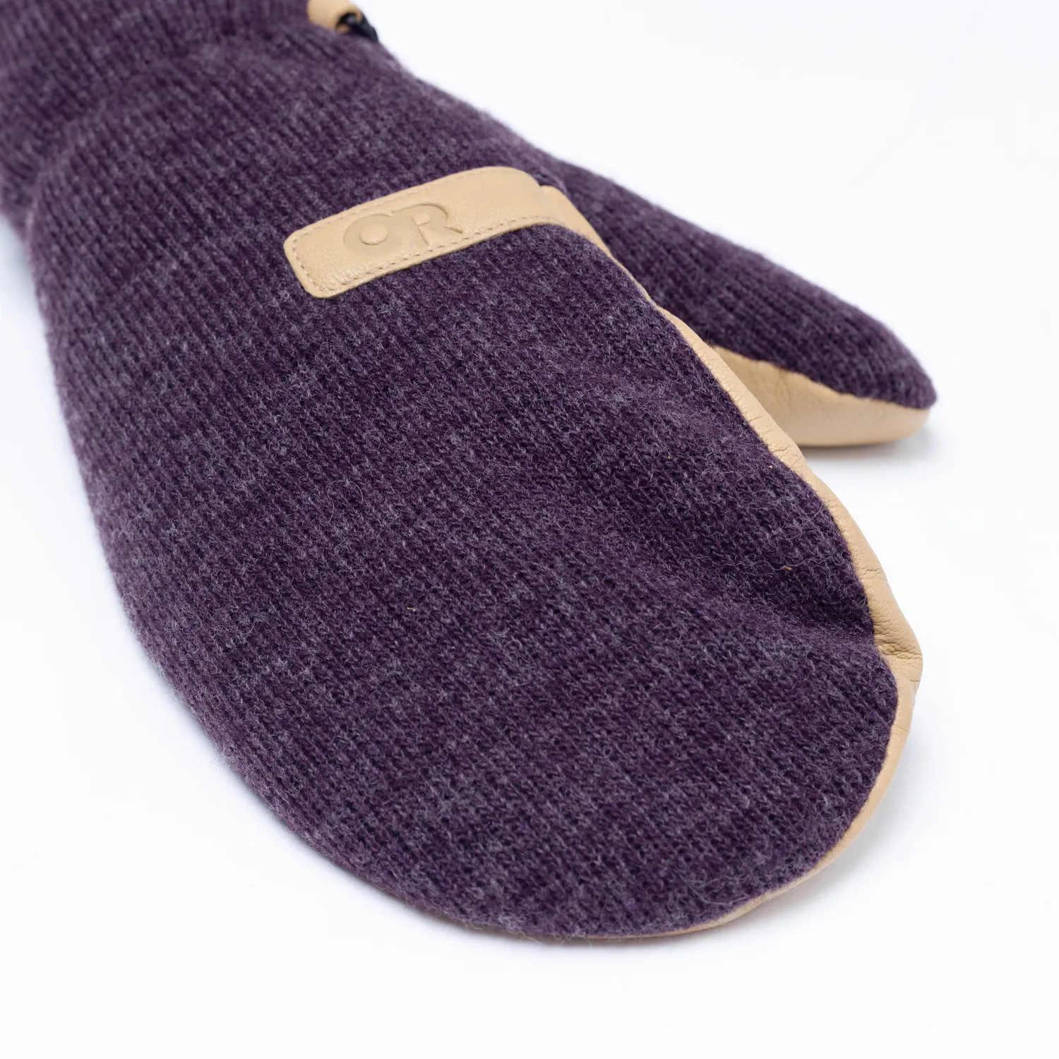 Outdoor Research Flurry Solstice Mitt votter Amethyst/Natural ull