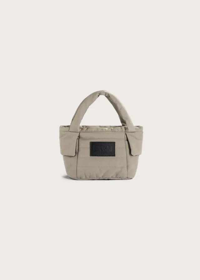 Brgn Mini City Bag veske Taupe vanntett