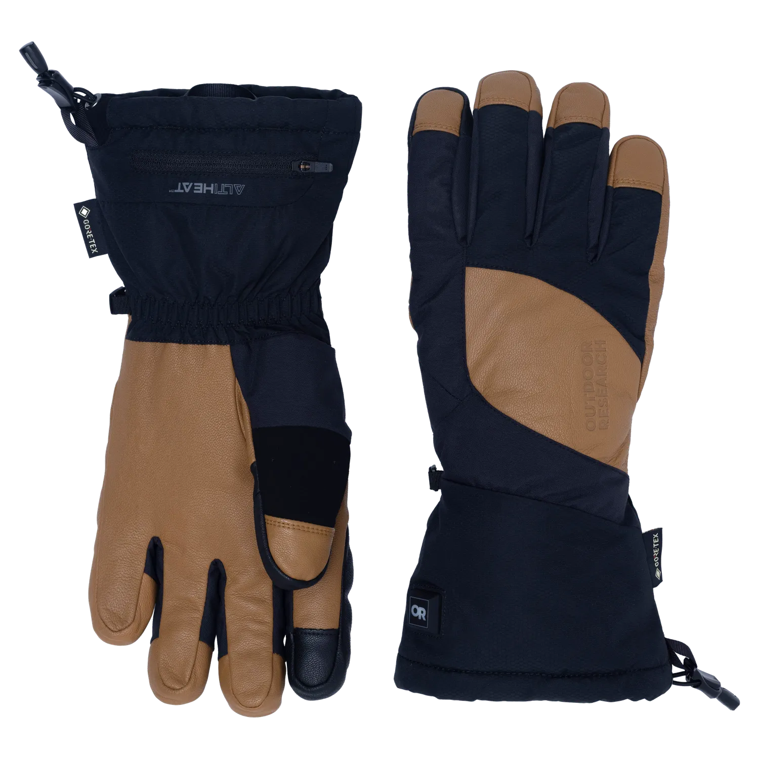 Outdoor Research Prevail Heated GORE-TEX hansker svart