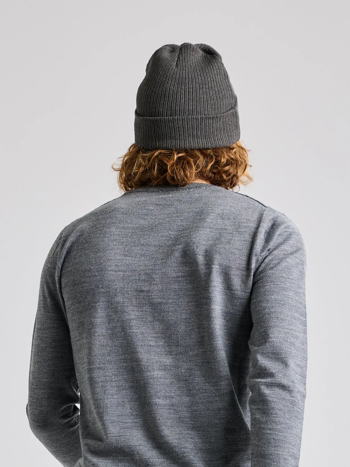 Slam Cable Beanie lue Lead Grey unisex