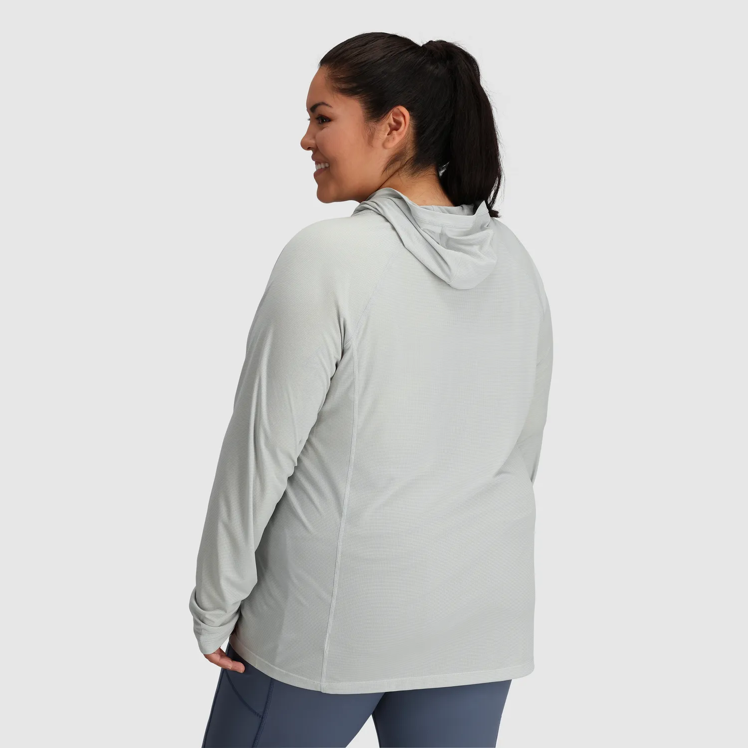 Outdoor Research Echo Plus Size Hoodie hettegenser 1X–4X hurtigtørkende