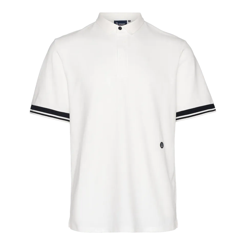 House of Hygge Men's Hyggepolo T-Shirt t-skjorte Offwhite