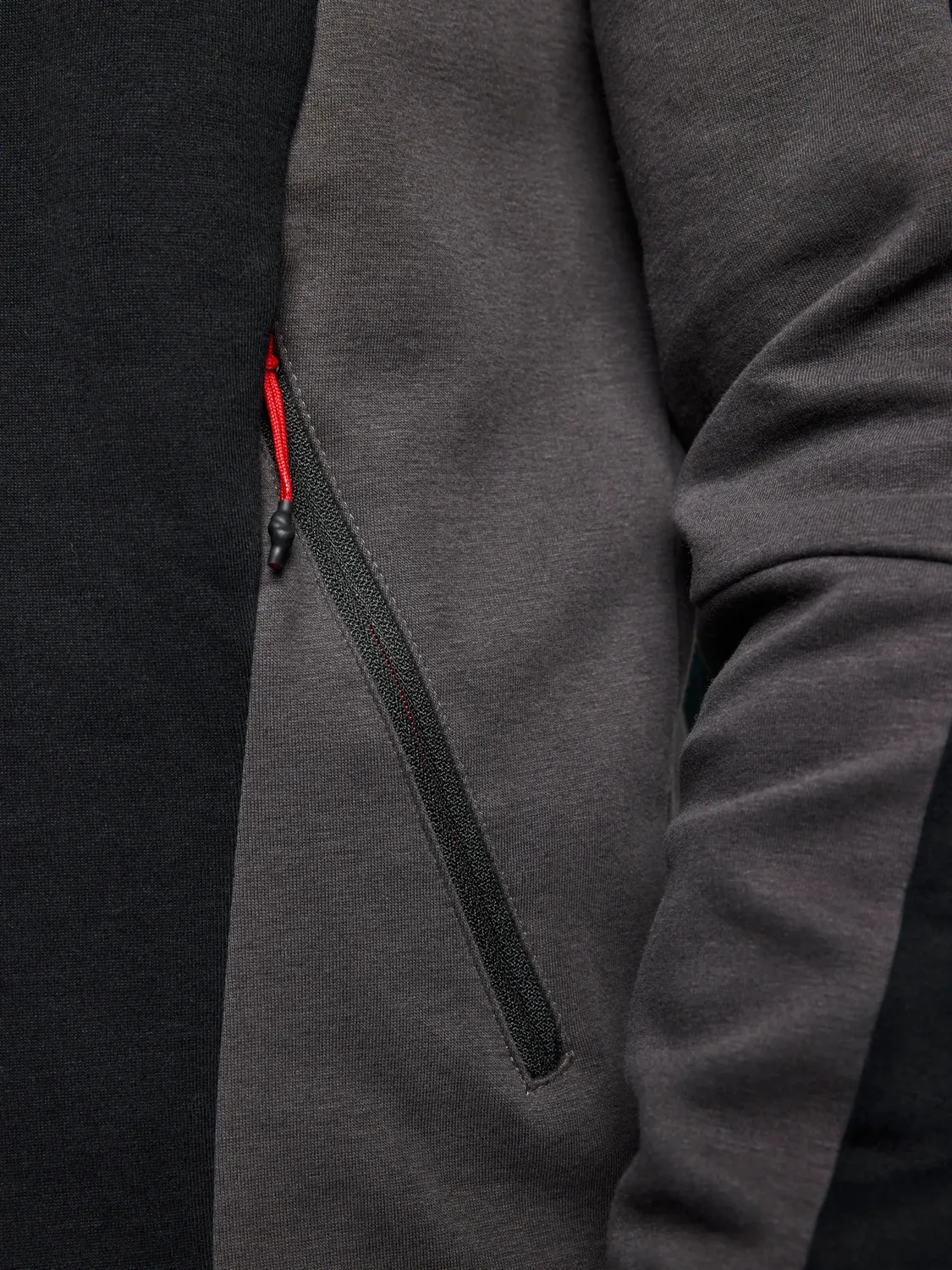 Slam Deck FZ Sweater genser herre mørk marineblå glidelås