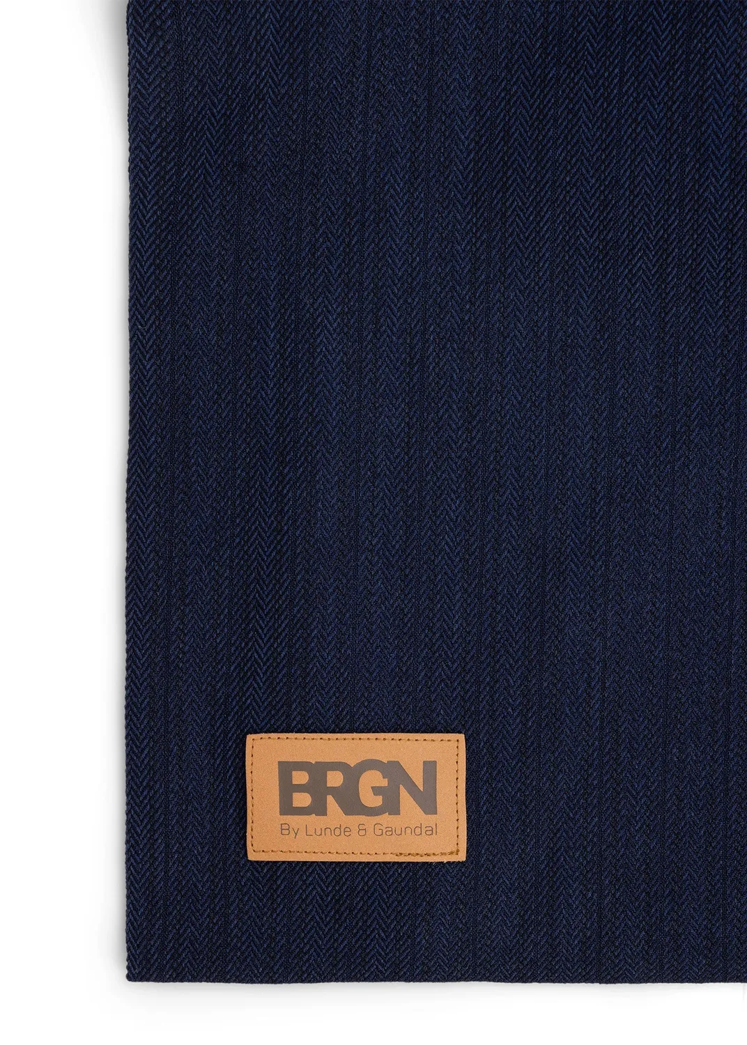 Brgn Tote Bag handlenett Blue Tweed, vanntett