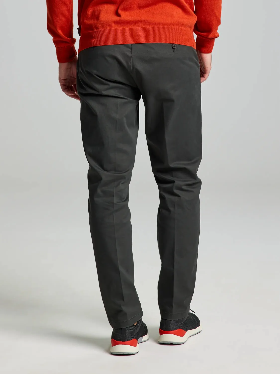 Slam Deck Chino Pant herrebukse – mørk marine, stretchbomull