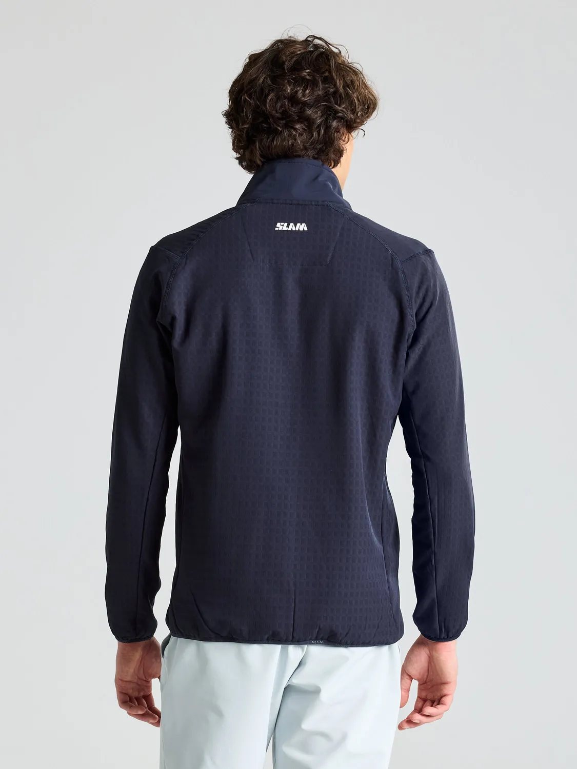 Slam Altura FZ Grid Fleece fleecejakke herre mørk marine