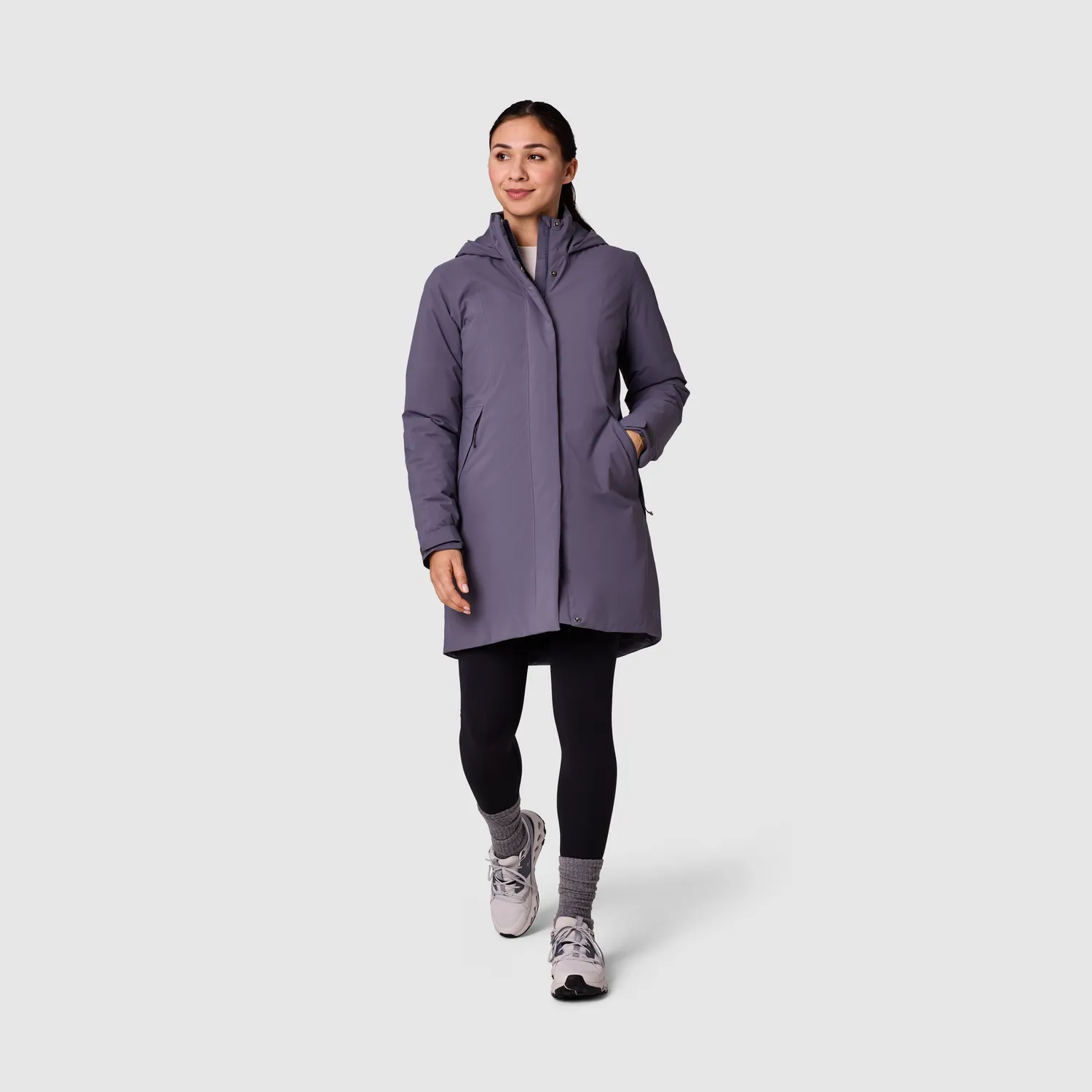 Outdoor Research Stratoburst Ecoloft Parka vanntett vinterparkas dame svart
