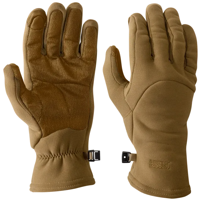 Outdoor Research MGS Softshell Glove Leather hansker Coyote