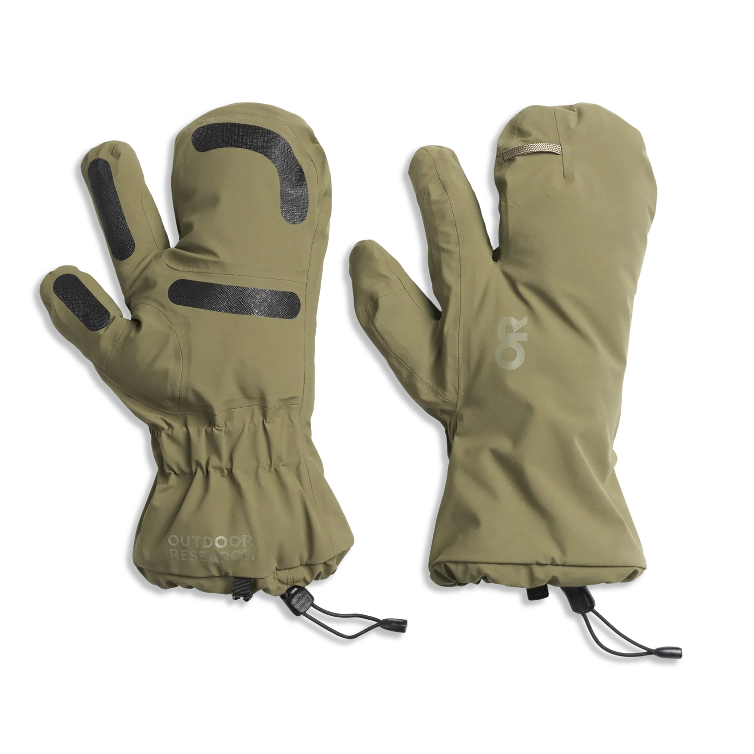 Outdoor Research Lightweight TF Shell Mitt Wolf Grey skallvott trigger finger