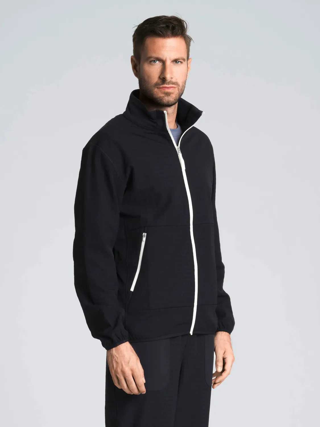 Slam Altura FZ Grid Fleece fleecejakke herre glidelås