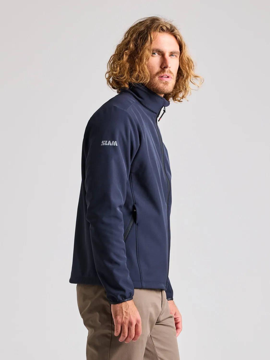 Slam ACT Warm Softshell Jacket softshelljakke herre fleecefôr