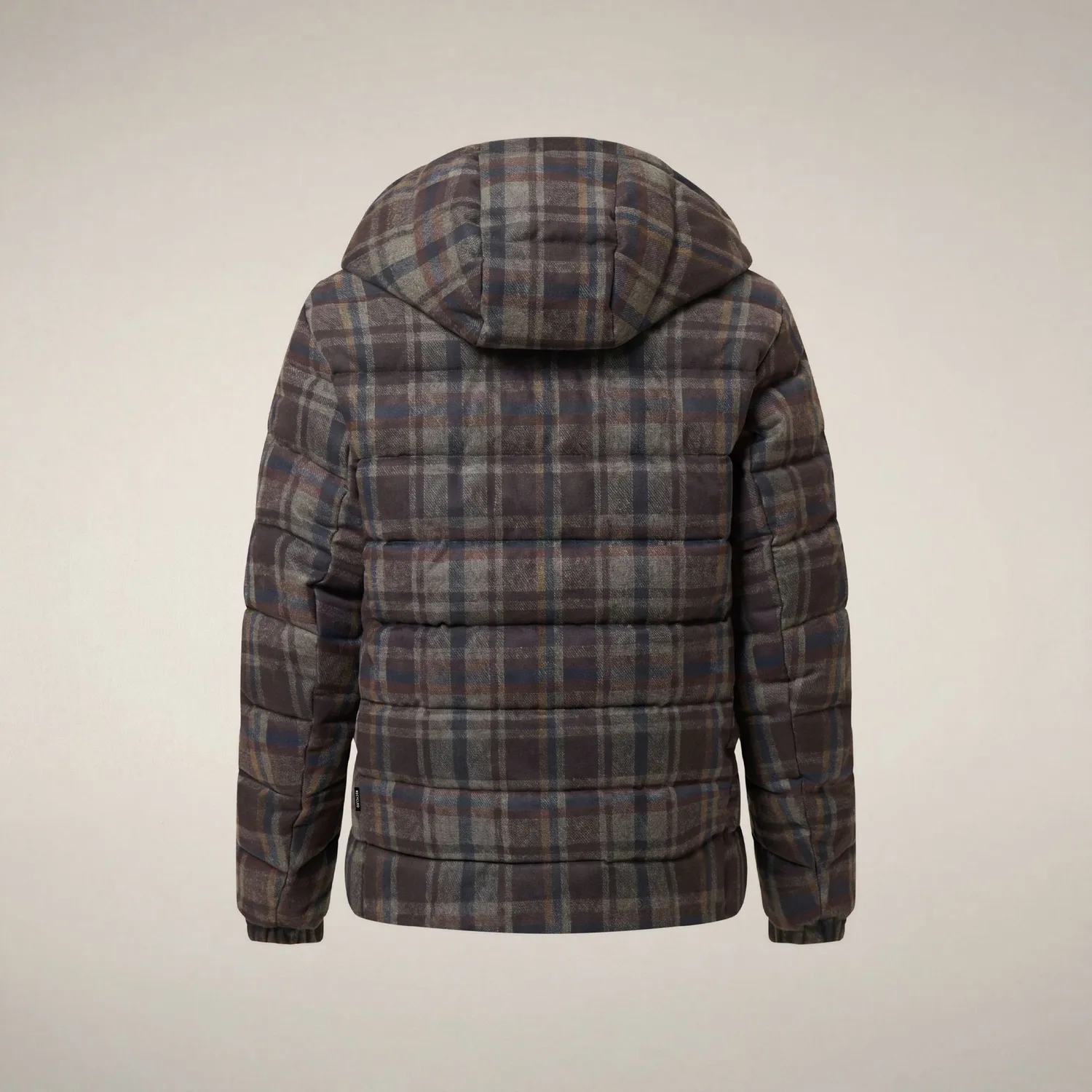 Save The Duck Gibson jakke herre XS–XXXL brun rutete vinter