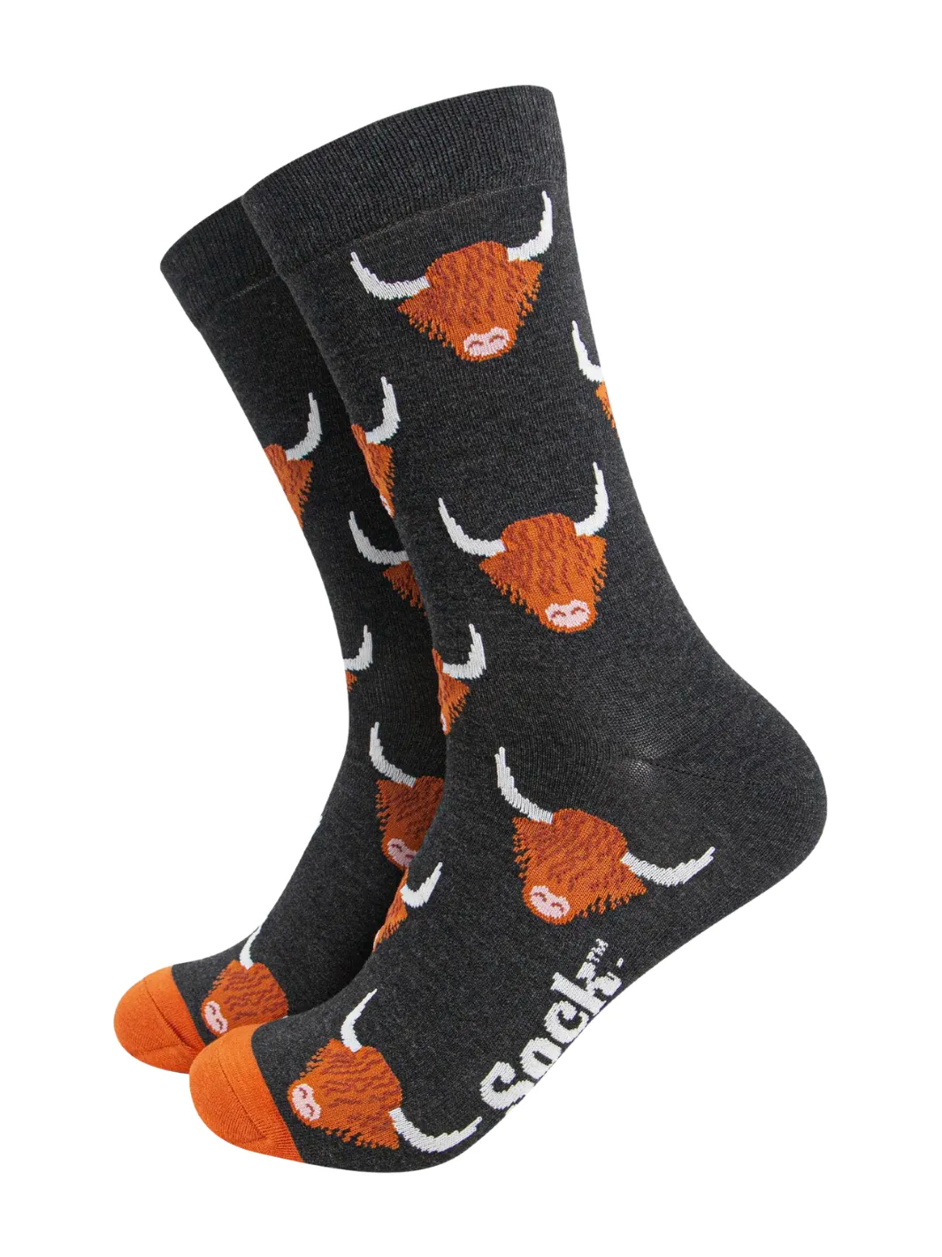 John Partridge Highland Cow Bamboo Sock Gift Set sokker 3 par