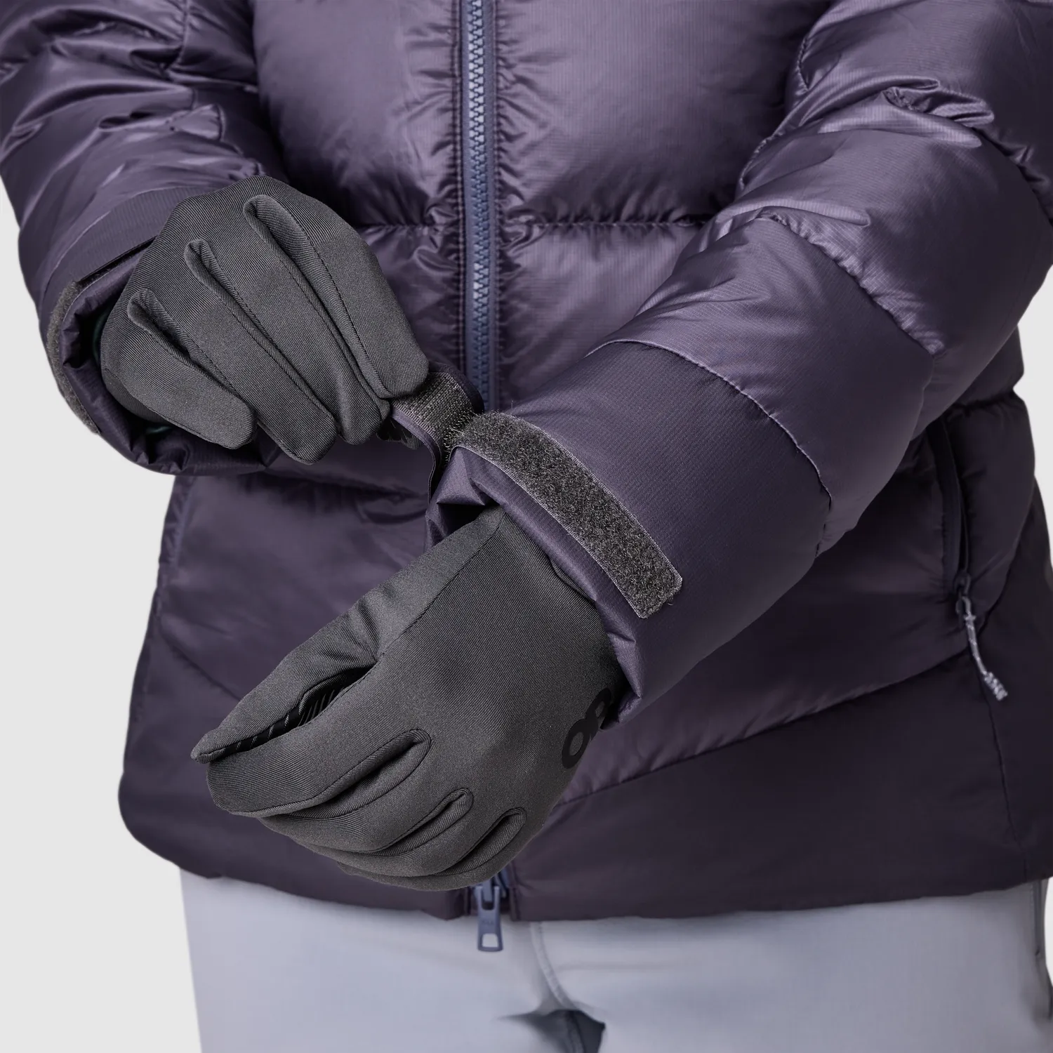 Outdoor Research Helium XT Down Hoodie dunjakke Smoky Quartz