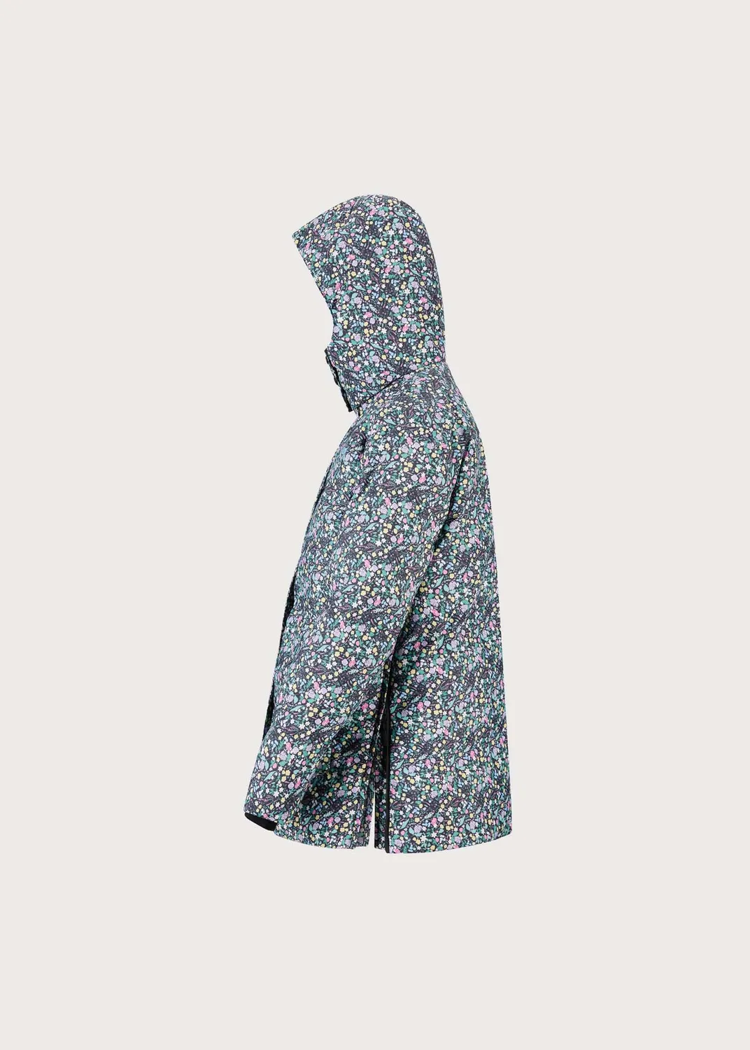 BRGN Snow Snow Puffer dunjakke DAAE Flower Black XS–XL