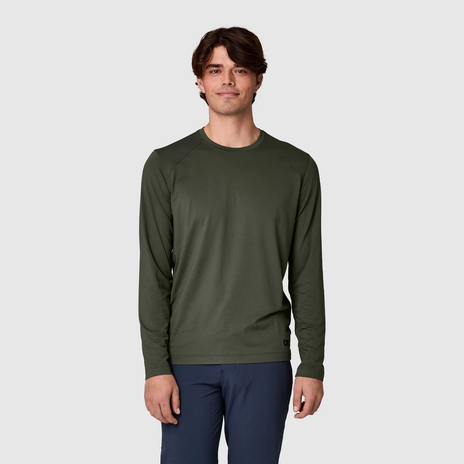 Outdoor Research Vigor LT Crew mellomlag herre Ascent Blue