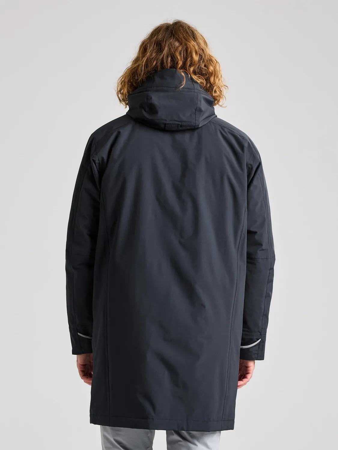 Slam ACT ETNZ Long Parka parkas svart blekk vanntett