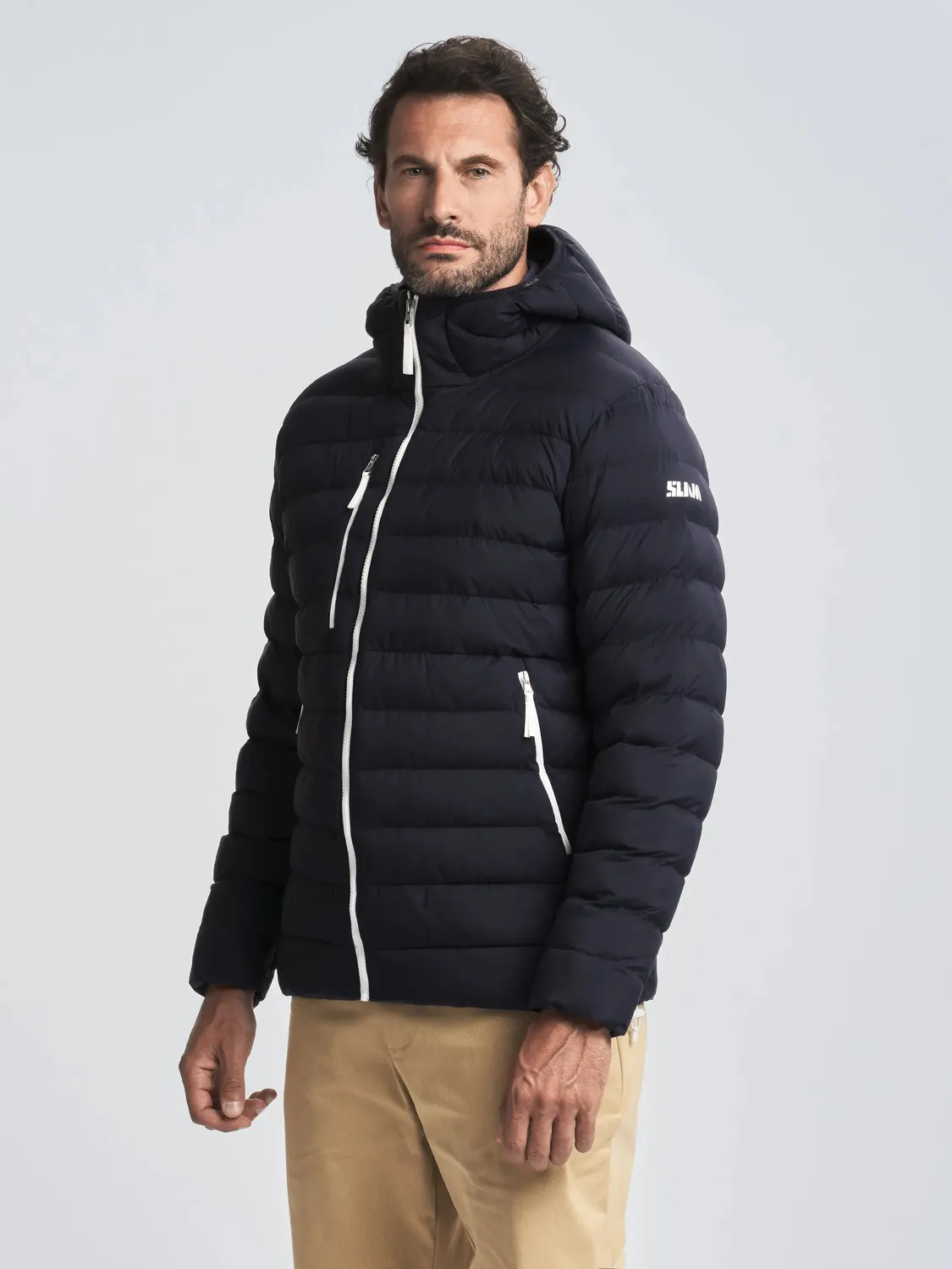 Slam Altura Puffer Jacket boblejakke Dark Navy lett Primaloft