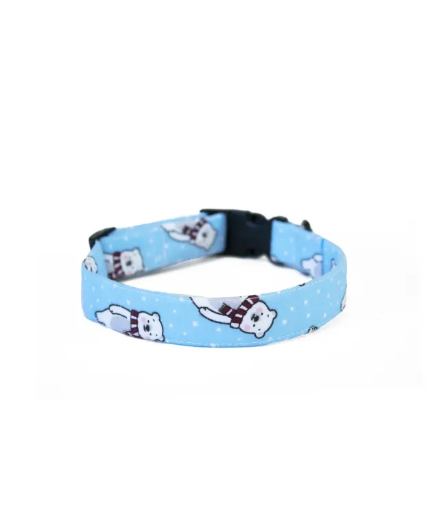 John Partridge Dog Christmas Collar hundehalsbånd Polar Bear