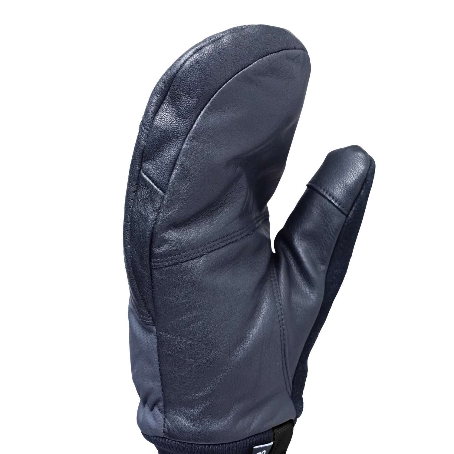Outdoor Research Snowcrew Leather Mitt skivotter Dark Natural/Black skinn
