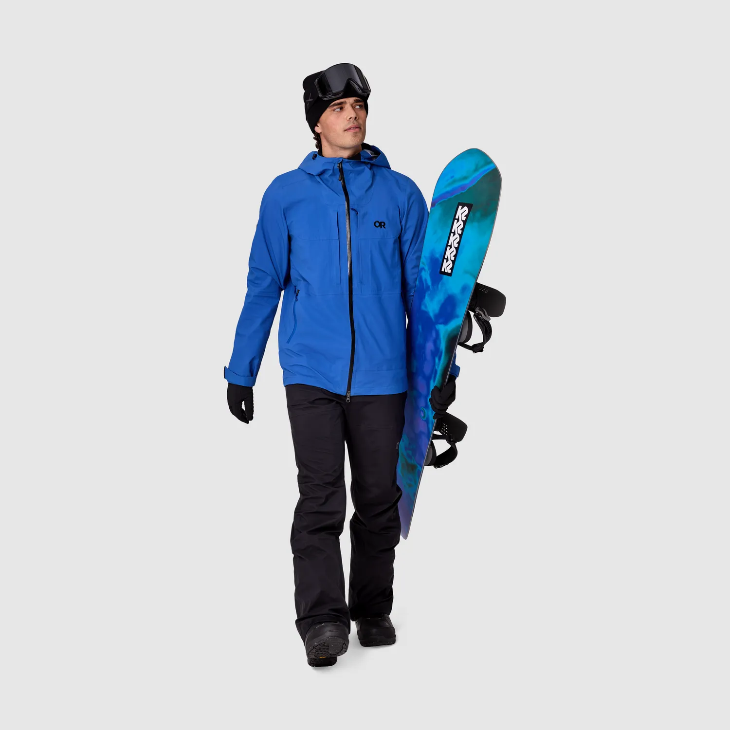 Outdoor Research Carbide Men's Carbide Jacket skijakke Azurite – 3-lags