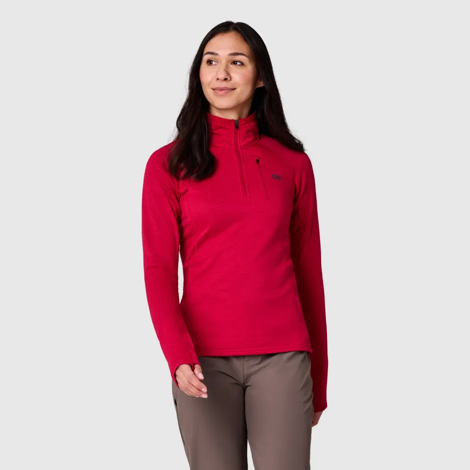 Outdoor Research Vigor Grid Fleece Quarter Zip fleecegenser dame