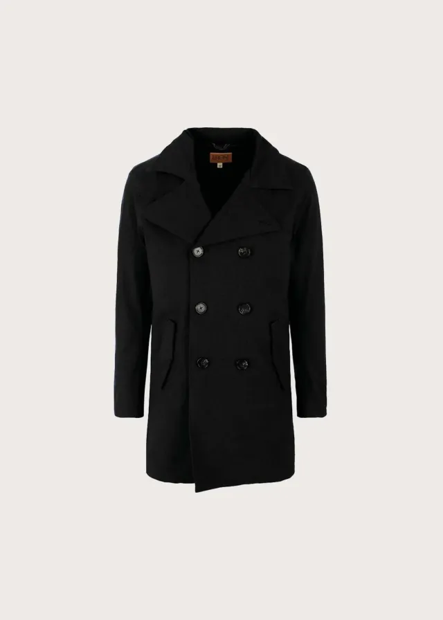 Brgn Hagl Coat frakk New Black herre vanntett