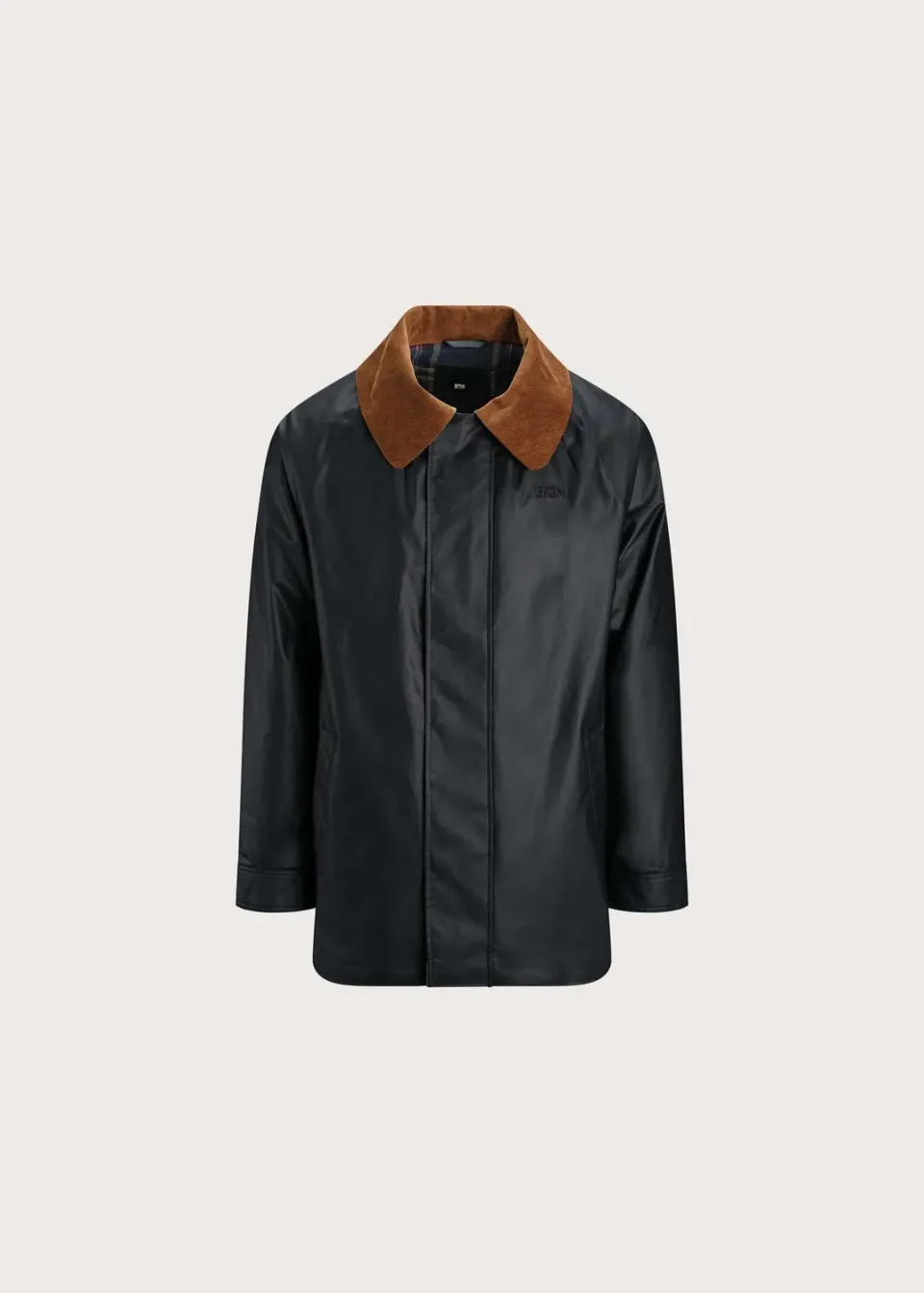 Brgn Skystorm Jacket herrejakke svart ullfôr