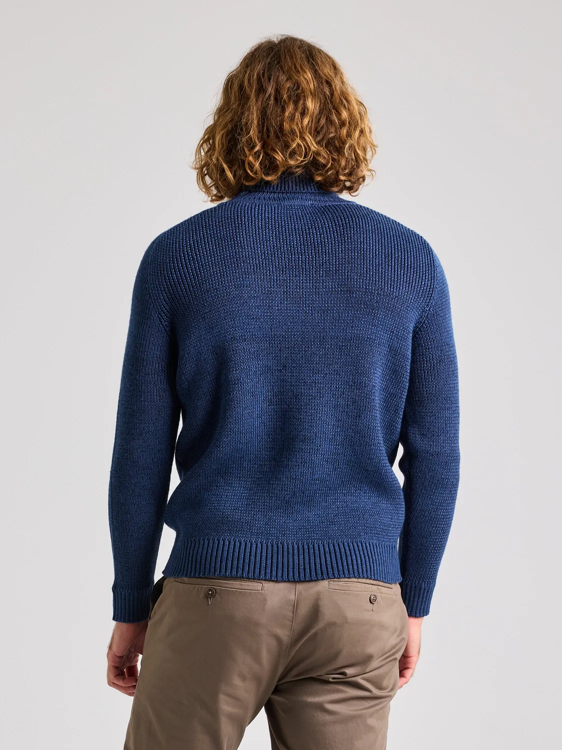 Slam Seawool Turtleneck høyhalset genser dry sand merinoblanding