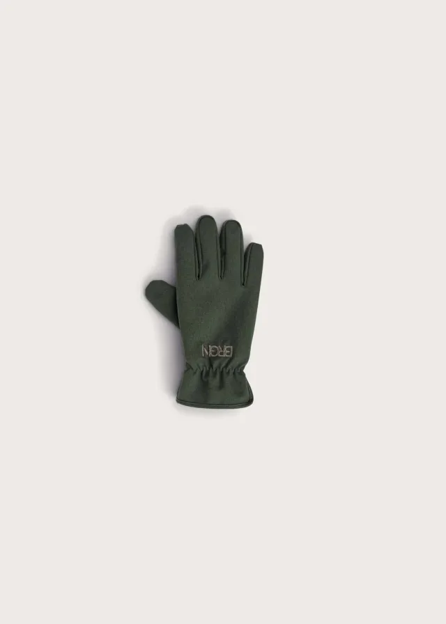Brgn Rosin Gloves hansker mørkegrønn S/M vanntett