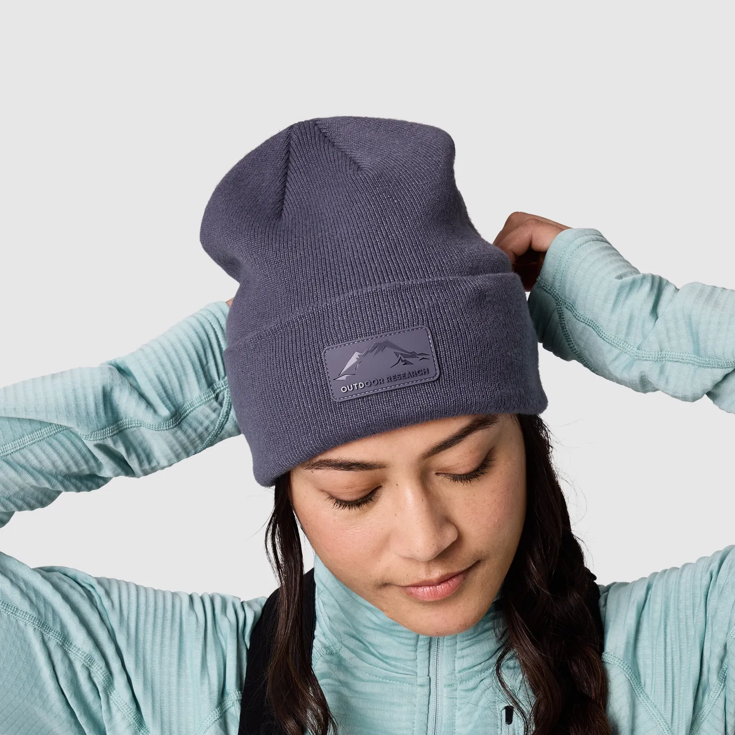 Outdoor Research Mt. Baker Beanie lue Smoky Quartz