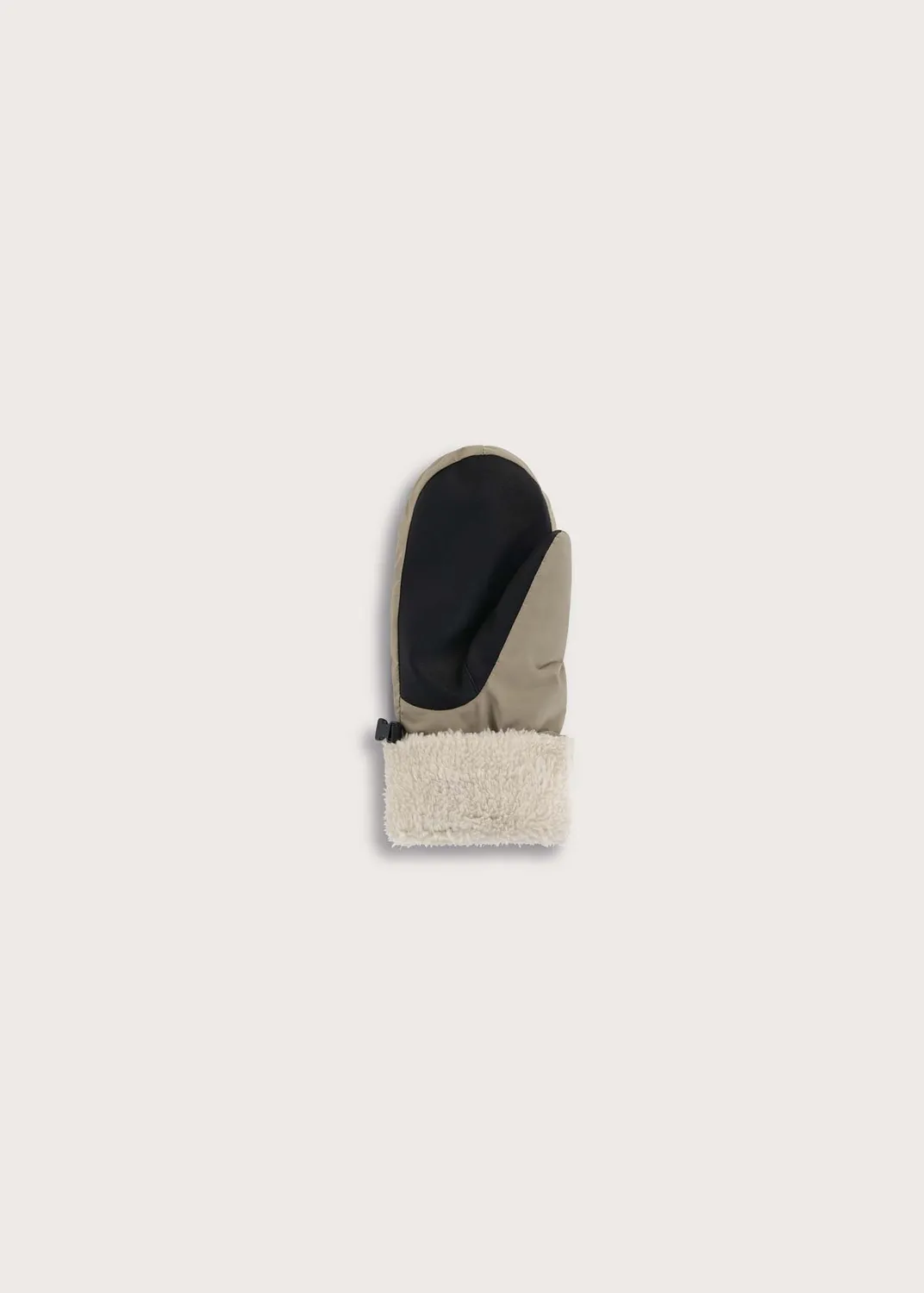 Brgn Puffer Mittens votter Taupe S/M vanntette