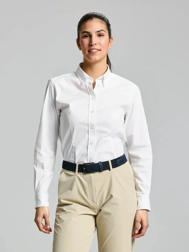 Slam Deck WS Shirt skjorte dame bright white bomull