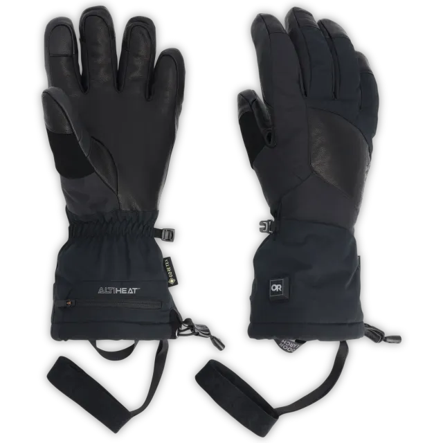 Outdoor Research Prevail Heated GORE-TEX hansker svart