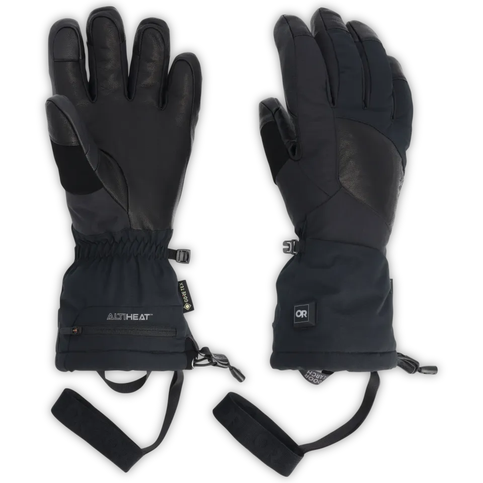 Outdoor Research Prevail Heated GORE-TEX hansker svart