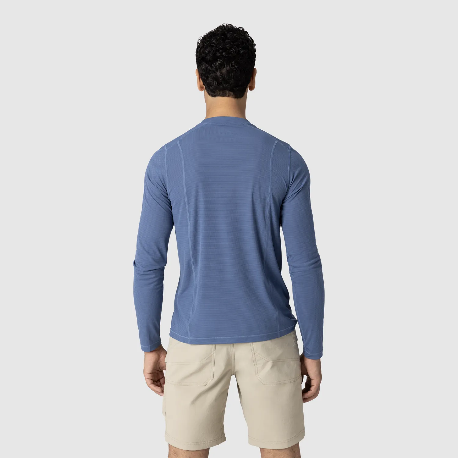 Outdoor Research Echo Men's Echo Long Sleeve Tee langermet trøye, Skyline, lett