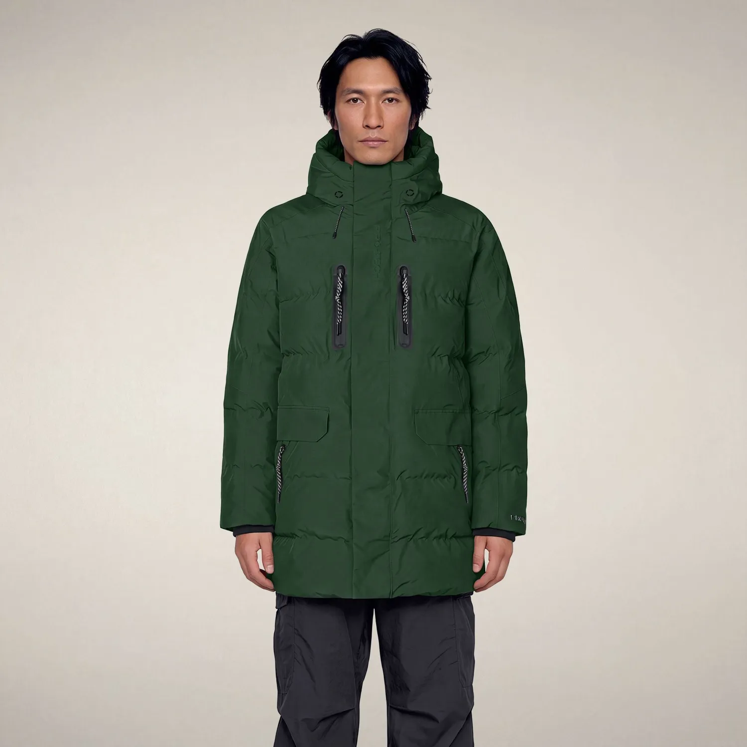Save The Duck Protech Everest parka herre grønn allvær