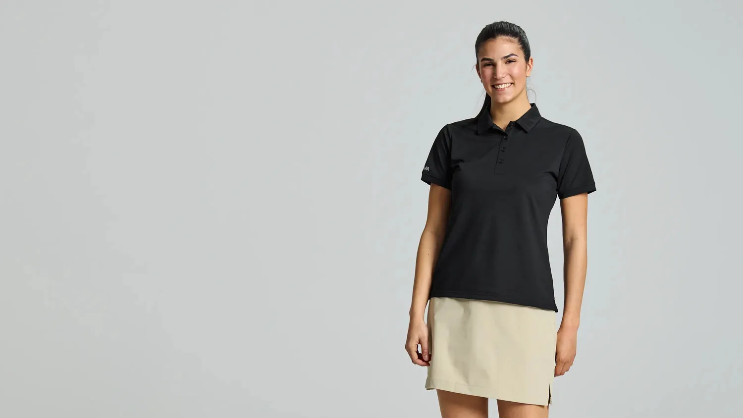 Slam WS TECH PIQUE POLO SS poloskjorte Virtual Pink UV 50+