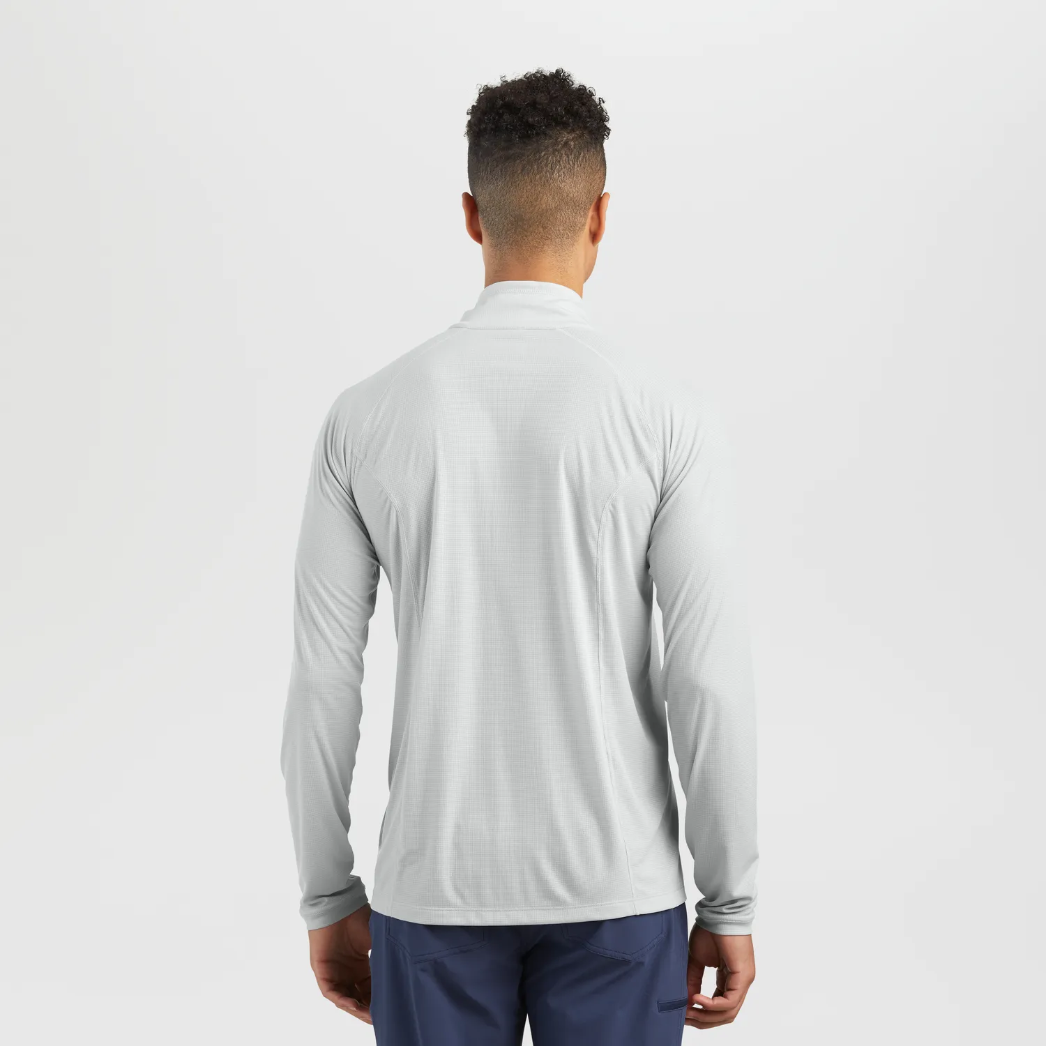 Outdoor Research Echo Men's Echo Quarter Zip trøye Naval Blue – lett
