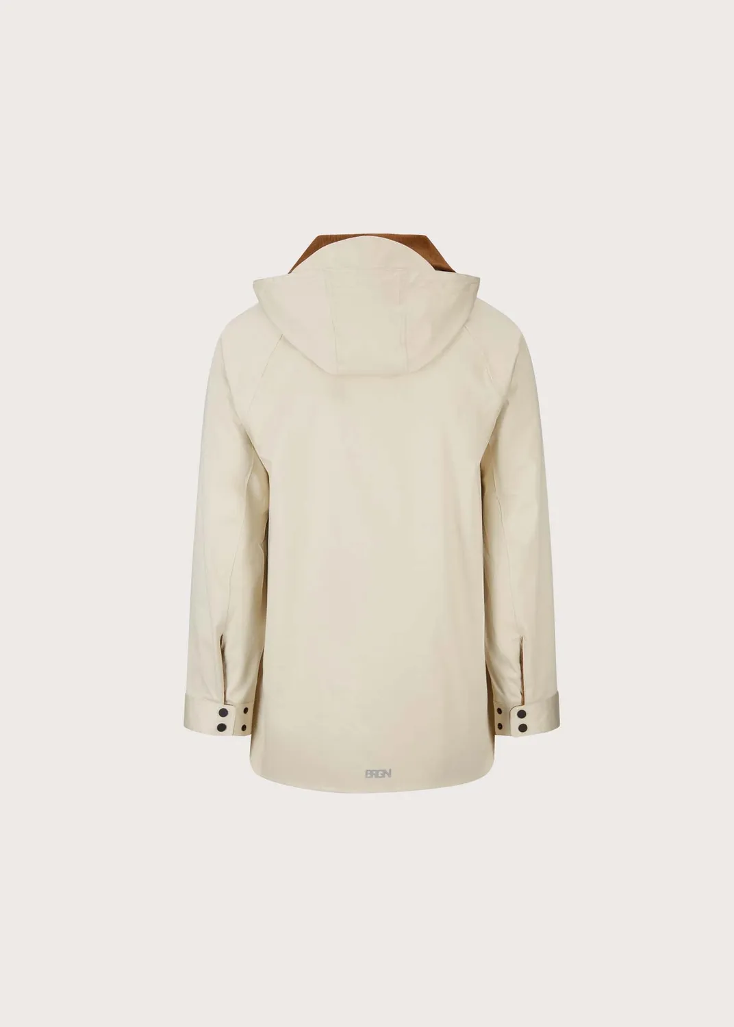 Brgn Bølgestorm Jacket regnjakke Sand herre lett