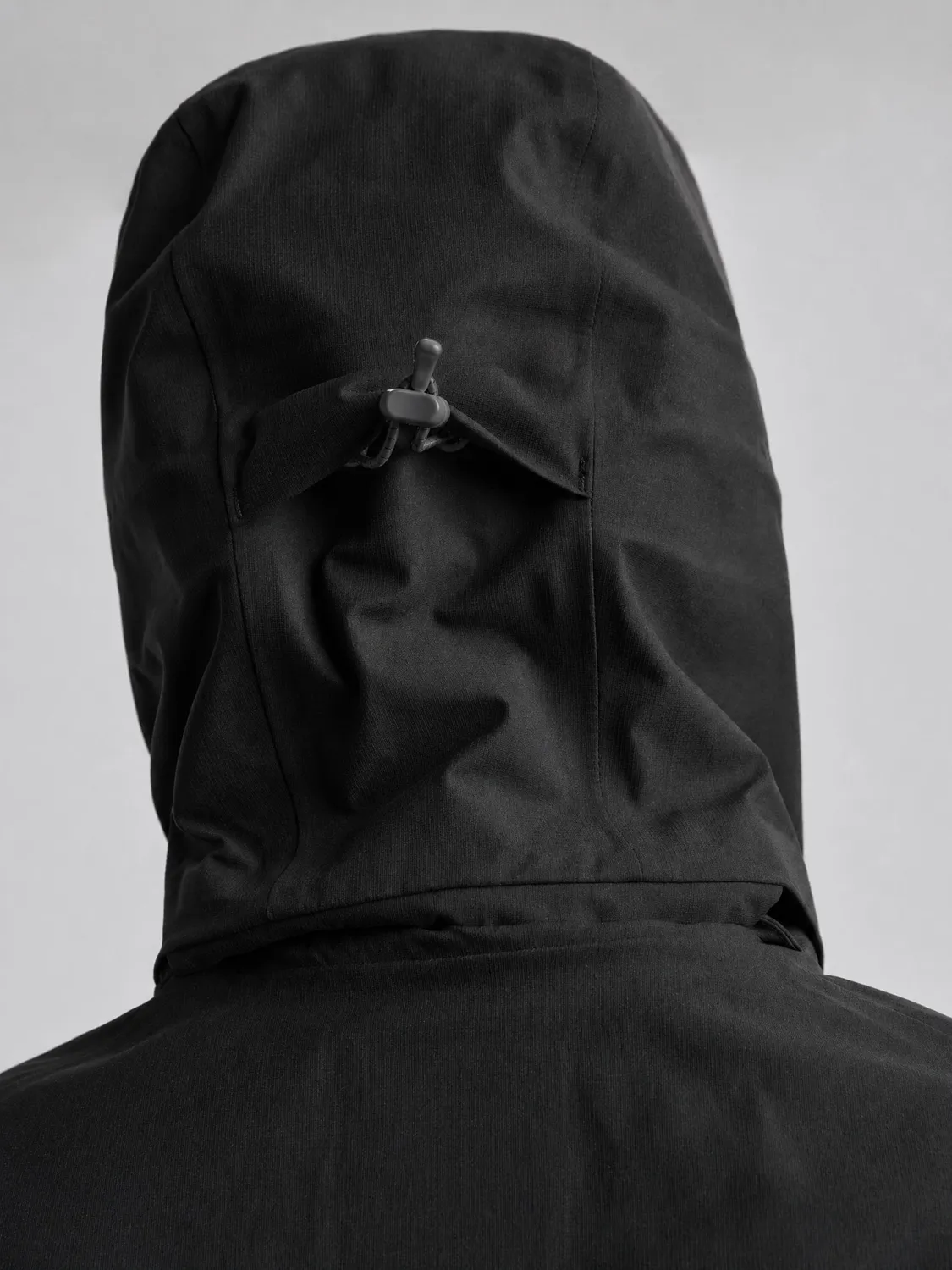 Slam ETNZ OD Hooded Jacket regnjakke svart hette