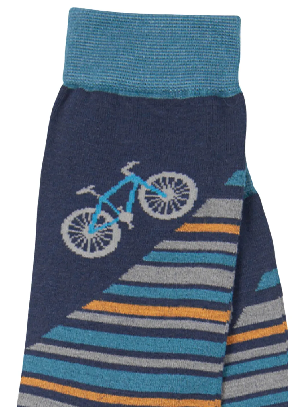 John Partridge Socks Mountain Bikes sokker burgunder og teal, bambusmix