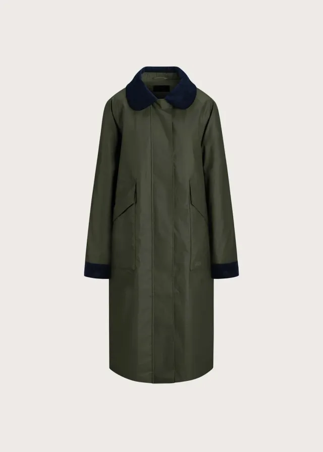 Brgn Tordenbrak Coat kåpe XS–XL Forest Green vanntett