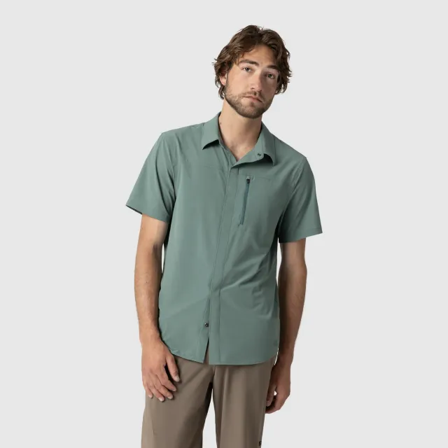 Outdoor Research Astroman Air Short Sleeve Sun Shirt solskjorte herre UPF 30